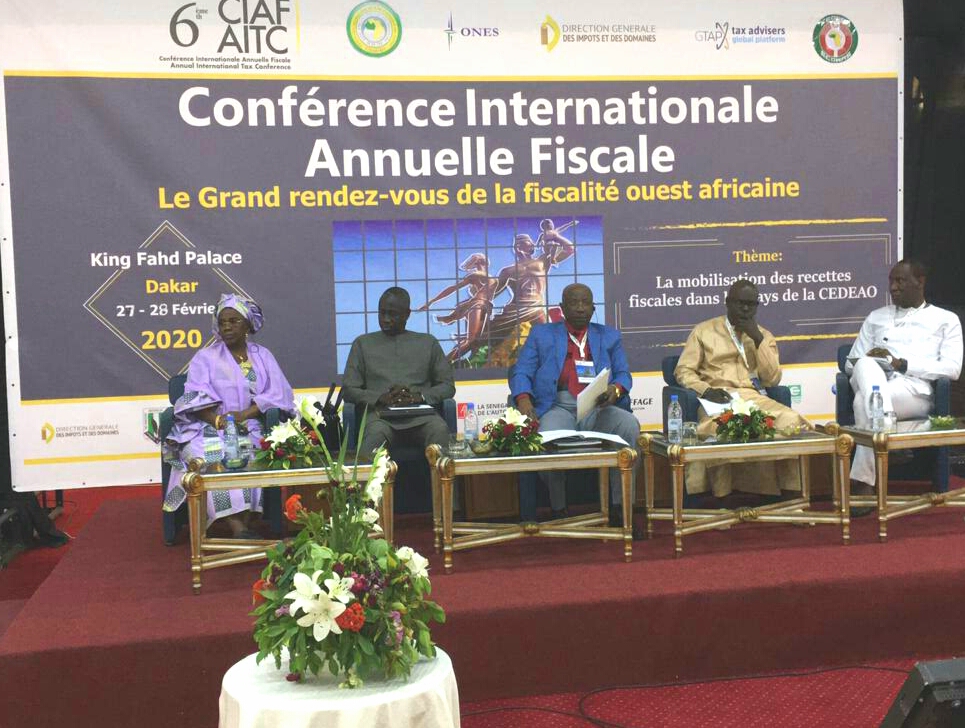 Le CEO de <a href="/GAINDE2000/">GAINDE 2000</a>, M. Ibrahima DIAGNE intervenant lors de la 6ième Conférence Internationale Annuelle Fiscale au King Fahd Palace les 27 &amp; 28 Février 2020
#GaindeDigital