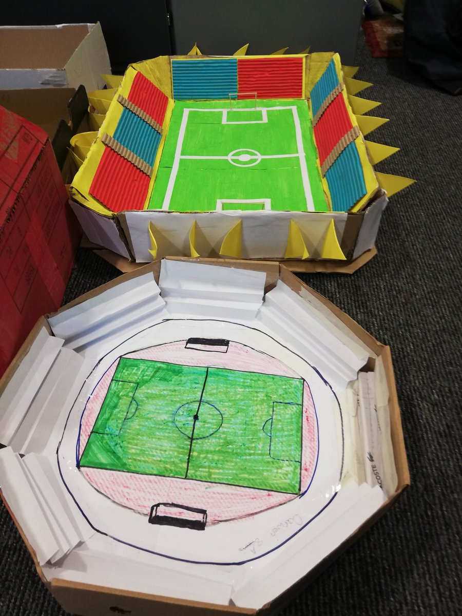 floodpe23's tweet photo. @MEACentral what amazing stadia our year 8 students have produced for their half term PE/History project  #projectcentral #TeamY8 #superstars https://t.co/WRY9v0beqT