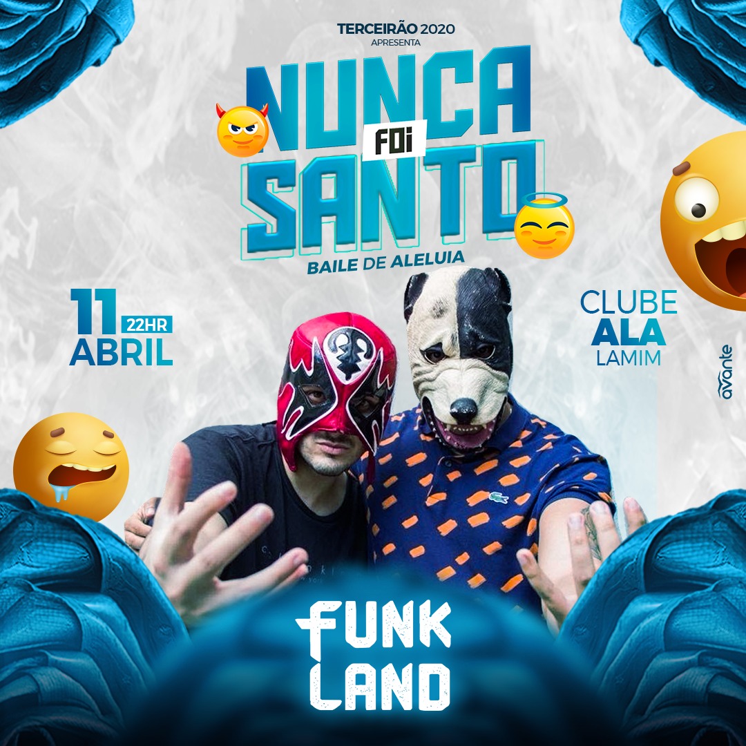 ryckelme02's tweet photo. Se liga que soltamos a nossa primeira atração!
.
FUNKLAND está CONFIRMADO no bailão! hahahahaha e vem com surra de funk no dia 11/04 💥 .
.
Você já pediu pra separar seus ingressos né? Porque a festa vai ser FODA! 🤪🤪🤪
#terceirao #lamim #formatura #funk #dj #night #festa https://t.co/zTOAoCQUAO