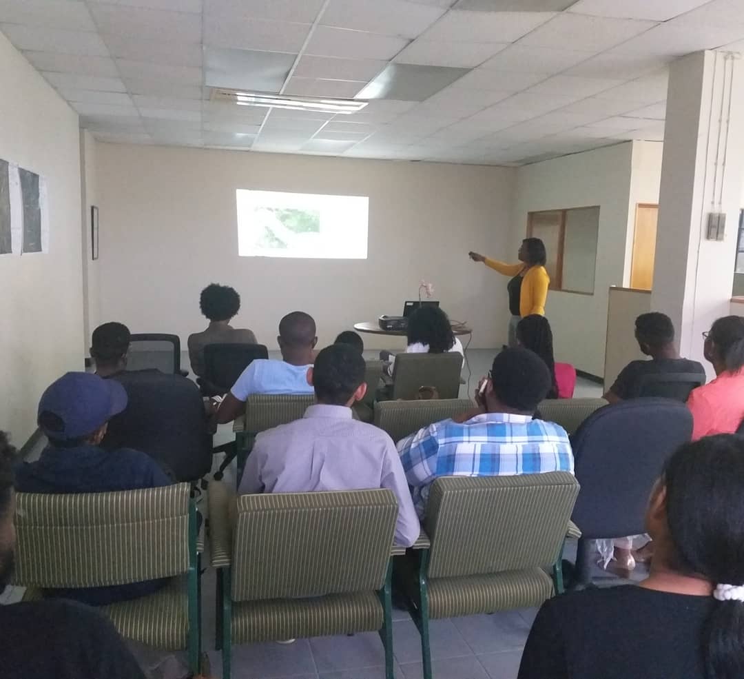ESLCaribbean's tweet photo. #ESLAtWork Yesterday, members of the Environmental Management Services division hosted @utechjamaica, specifically students pursuing a Master's in #Architecture. We spoke to them about the Environmental Impact Assessment process, opportunities and challenges. https://t.co/gygRKxfoiY