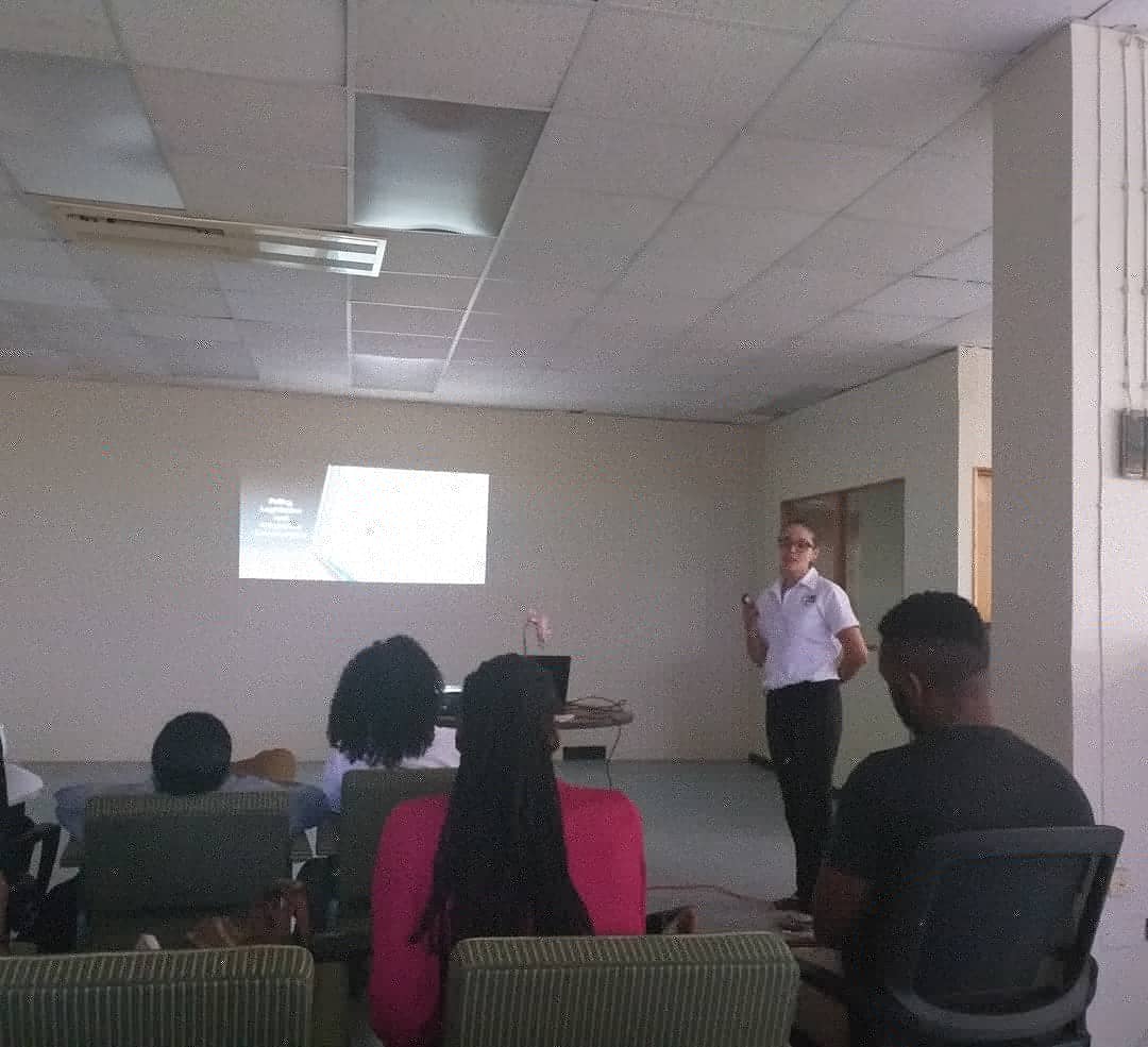 ESLCaribbean's tweet photo. #ESLAtWork Yesterday, members of the Environmental Management Services division hosted @utechjamaica, specifically students pursuing a Master's in #Architecture. We spoke to them about the Environmental Impact Assessment process, opportunities and challenges. https://t.co/gygRKxfoiY