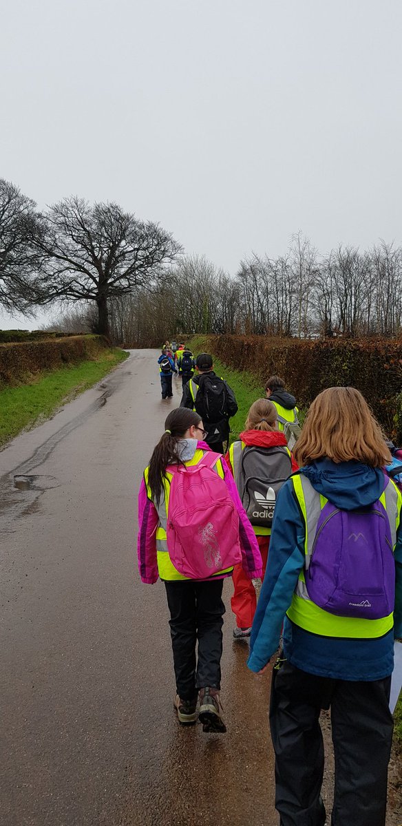 BamptonSCH's tweet photo. Well done to Year 6 who completed their first Exmoor Challenge training walk today. https://t.co/GBvBaqfZCs
