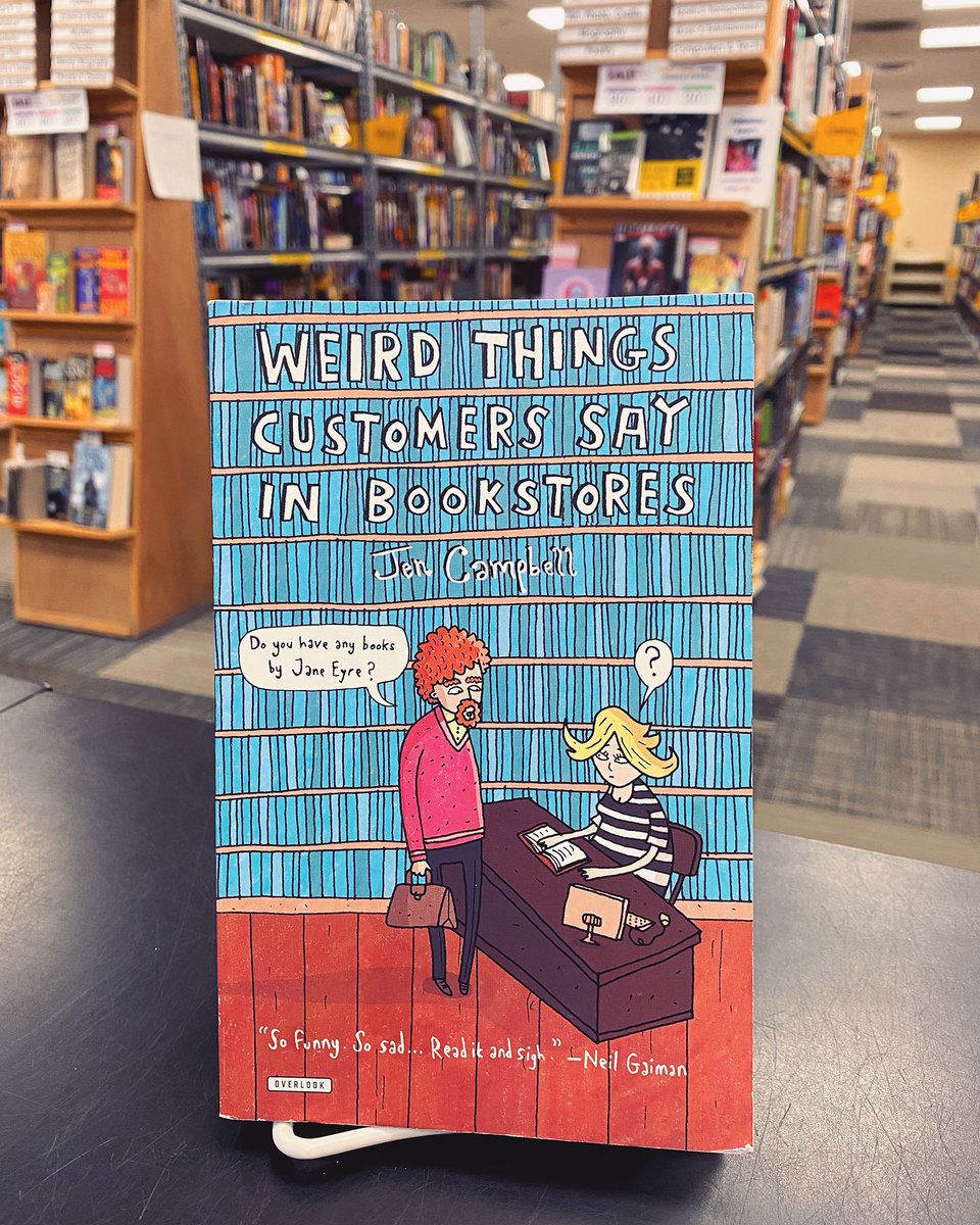 We've heard it all 😂 #usedbooksuperstore #usedbookstores