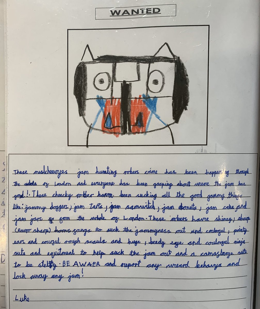 jabberworks's tweet photo. Hey @davidoconnell, check out these @HillcrossPS Jampires! 🦇❤️🍓

’People in Sainsbury’s have seen lots of jam jars smashed on the hard, red floor and everyone is screaming!’
#Jampires #worldbookday https://t.co/N9VBZnwIDI