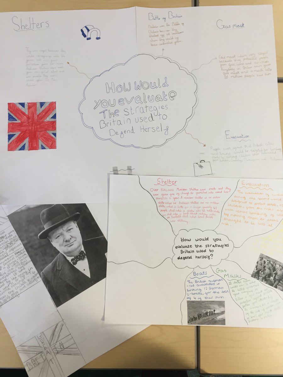 ClaveringTS27's tweet image. #6JB In History, the children were presented with the question, ‘how would you evaluate the strategies Britain used to defend herself?’ The children worked in small groups to research and present their ideas. This led to an in-depth discussion.