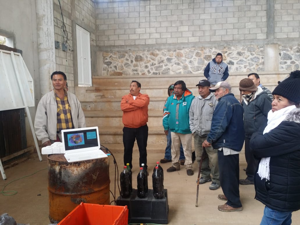 DDR06_HGO's tweet photo. CAPACITACIÓN A PRODUCTORES EN EL CULTIVO DE MANZANO, EN EL MUNICIPIO DE ZIMAPAN, HGO. SOBRE LA FERTILIZACIÓN, CON EL FIN DE MEJORAR LA PRODUCTIVIDAD Y DISMINUIR COSTOS DE PRODUCCIÓN CON UN APROVECHAMIENTO SUSTENTABLE DE LOS RECURSOS NATURALES #CESAVEH #SADER https://t.co/yWnkC5OYgN