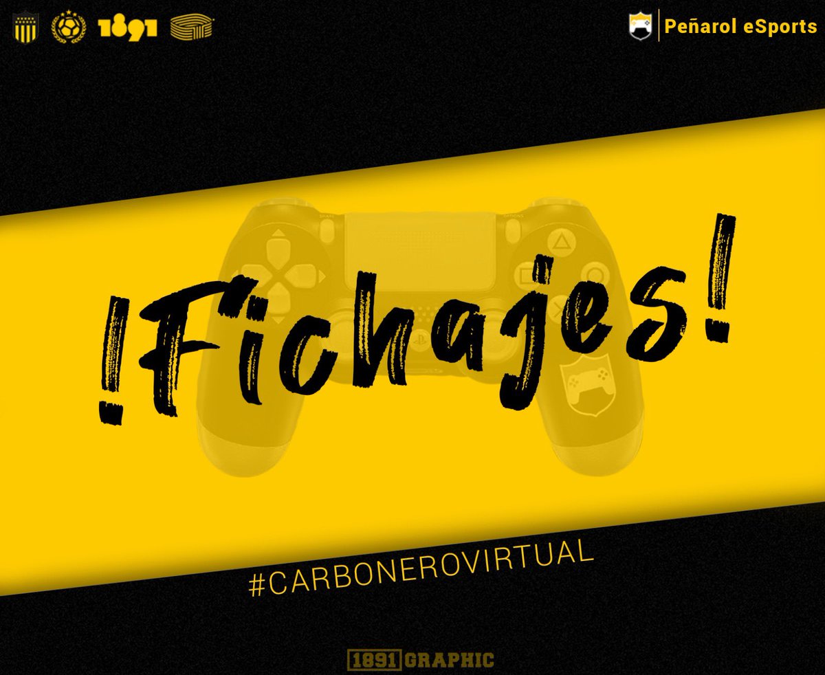 esportcap's tweet image. 📋 ¡PEÑAROL ESPORTS TE BUSCA! 

Si queres pertenecer al #CarboneroVirtual esta es tu oportunidad. 

Estamos en búsqueda de jugadores para afrontar lo que resta de temporada de @FUFVeSports.

🧤 Arquero
🚧 Defensa Central
👟 Mediocampista Ofensivo
⚽️ Delantero
 
SIGUE ⬇️