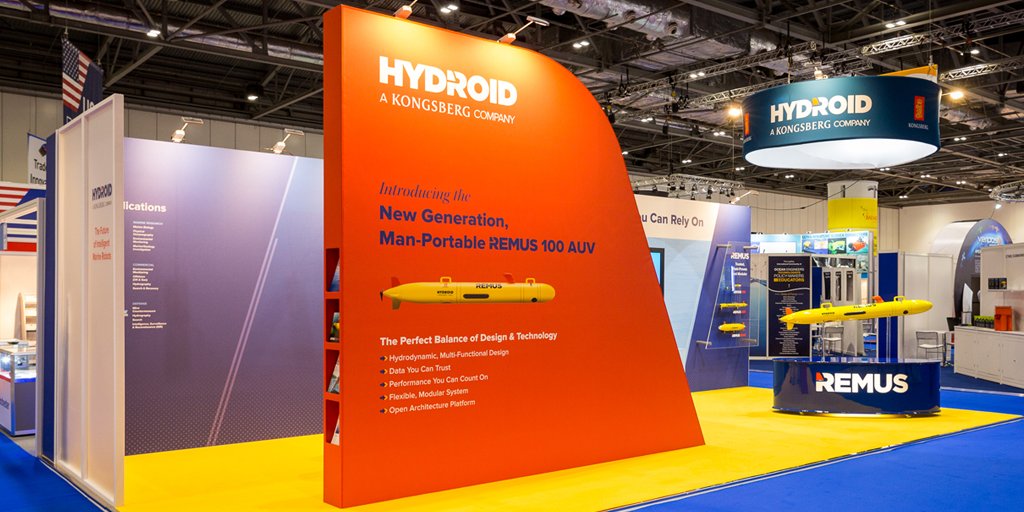 orangemdotcom's tweet photo. Designing and fabricating flexible, multifunctional, and reusable solutions for @hydroidinc exhibits. How will you engage your visitors? View Project… https://t.co/xt9RRLokk7
@Innov8Display @oceanologyintl @seaairspace #Oi2020 #AUV #UUV #exhibitdesign #eventmarketing https://t.co/5Sw9AFuW73