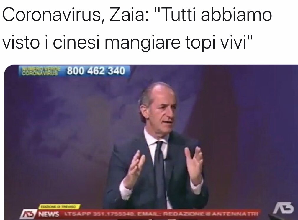 Io comunque per un popolo che sa tenere un topo vivo fermo nel piatto e se lo mangia col pelo, nutro una profonda ammirazione.