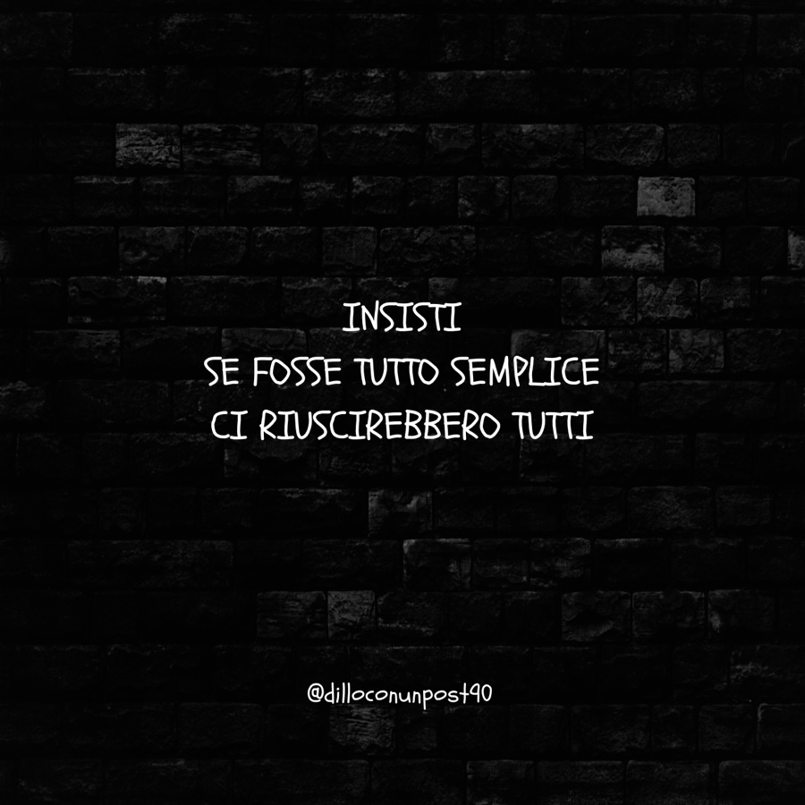 Pensieridiunas's tweet photo. Ecco...
.
.
.
#frasi #frasiditumblr #tutti #ciriesco #insisto #nonmollo #dilloconunpost90 #giaconon #pensierieparole #pensieri #firstpost https://t.co/lNmR2Tpr7A