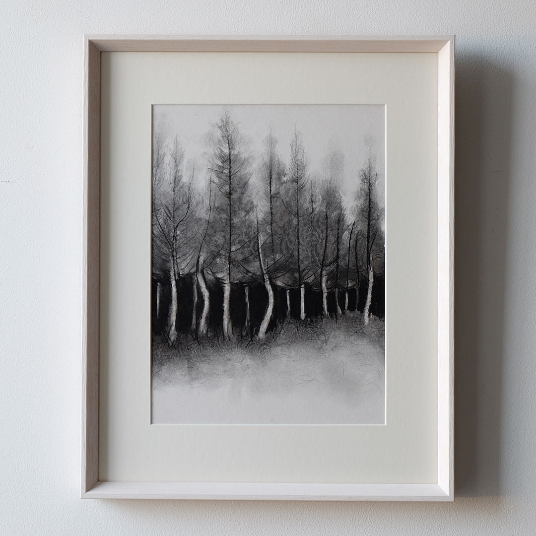 We framed this beautiful charcoal by Abigail Reed last year. See a collection of her works at The Why Gallery. Preview tonight 6-8pm. Exhibition continues until April 12th. #framedbyMount #frome