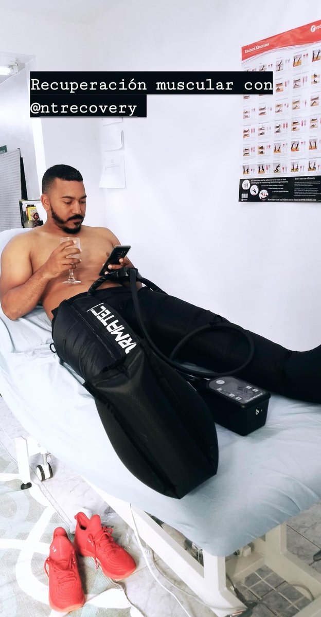 fisiowelldo's tweet photo. recuperación muscular con @NTRecovery #DominicanRepublic #TERAPIAFISICA #PhysicalActivity #physicaltherapyDR https://t.co/hlHK4IWiDw