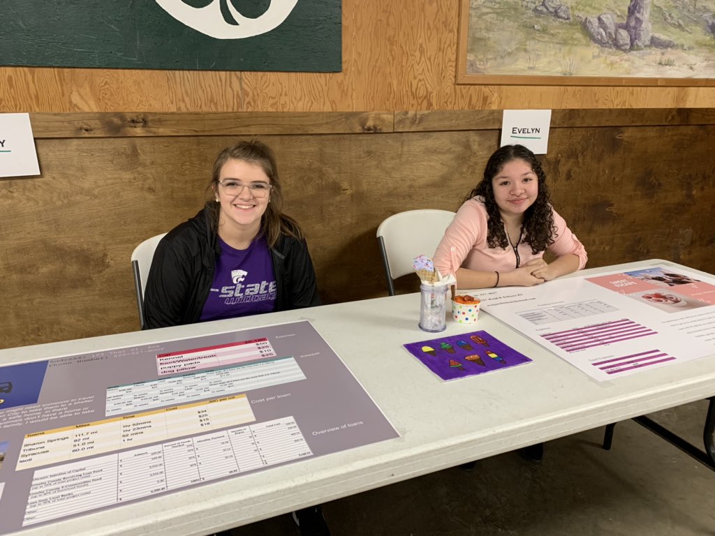 It’s a great day at the Greeley County Youth Entrepreneurship Challenge! I love seeing the students’ projects and learning with them as they prepare! #greeleycounty  <a href="/networkkansas/">Network Kansas</a>