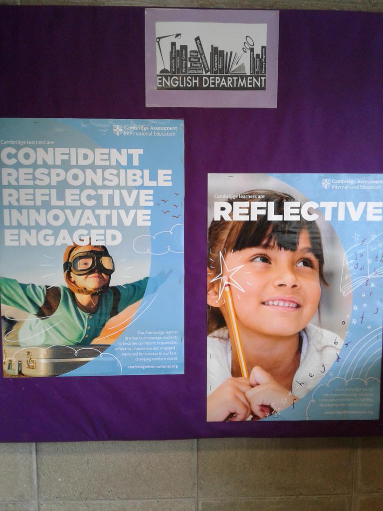 Everything's ready to welcome our #cambridgelearners on Monday for the start of a new school year! <a href="/CambridgeInt/">Cambridge International Education</a>