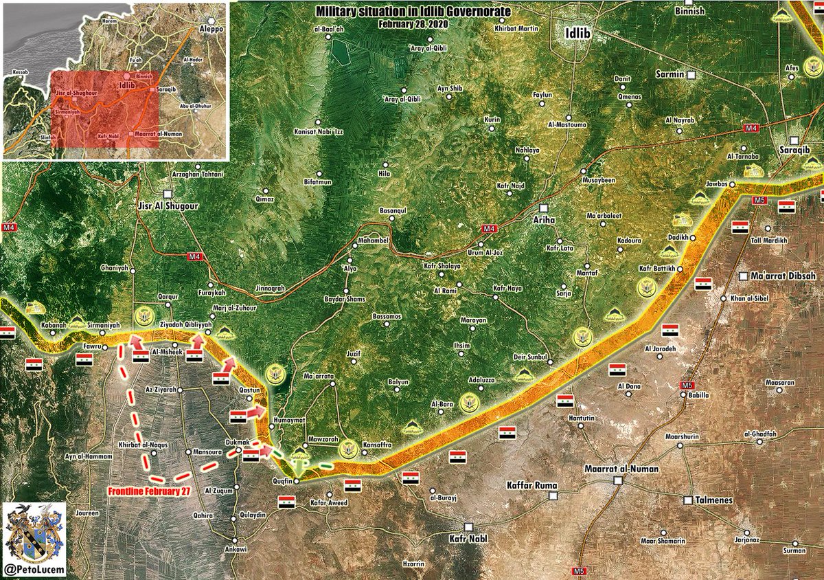 Коротко по Идлибу. 28.02.2020
