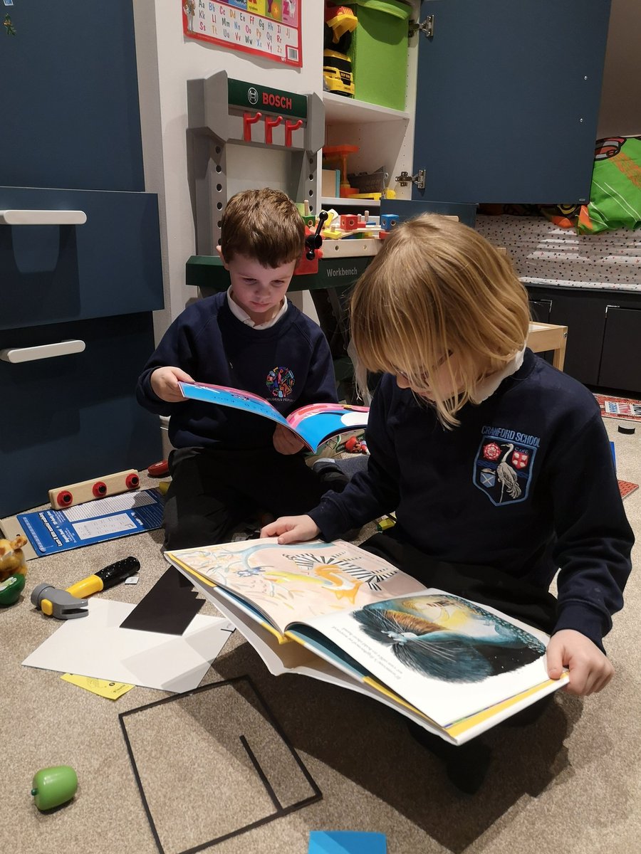 _Esther_Gray's tweet photo. #READFebruary2020 Day 24. M swapped a book with his cousin. He really enjoyed reading something different. @WalgravePSRK @WalgravePSMT https://t.co/dbjHqYutsv