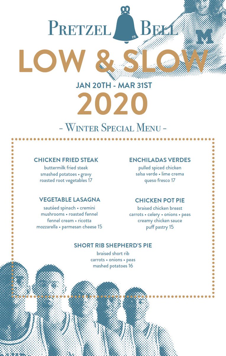 We're still in the thick of this winter and our Low &amp; Slow menu is the only solace we got 🙏