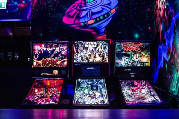 enjoymybham's tweet photo. Have you seen this new gaming bar that’s opened in Digbeth!? Retro games, classic consoles and craft beer – what more could you want? 🕹✨ @NQ64Birmingham 

#arcadegames #cocktails #craftbeer #retrogames #classicgames #gamesbar https://t.co/LGyOKa5P0p