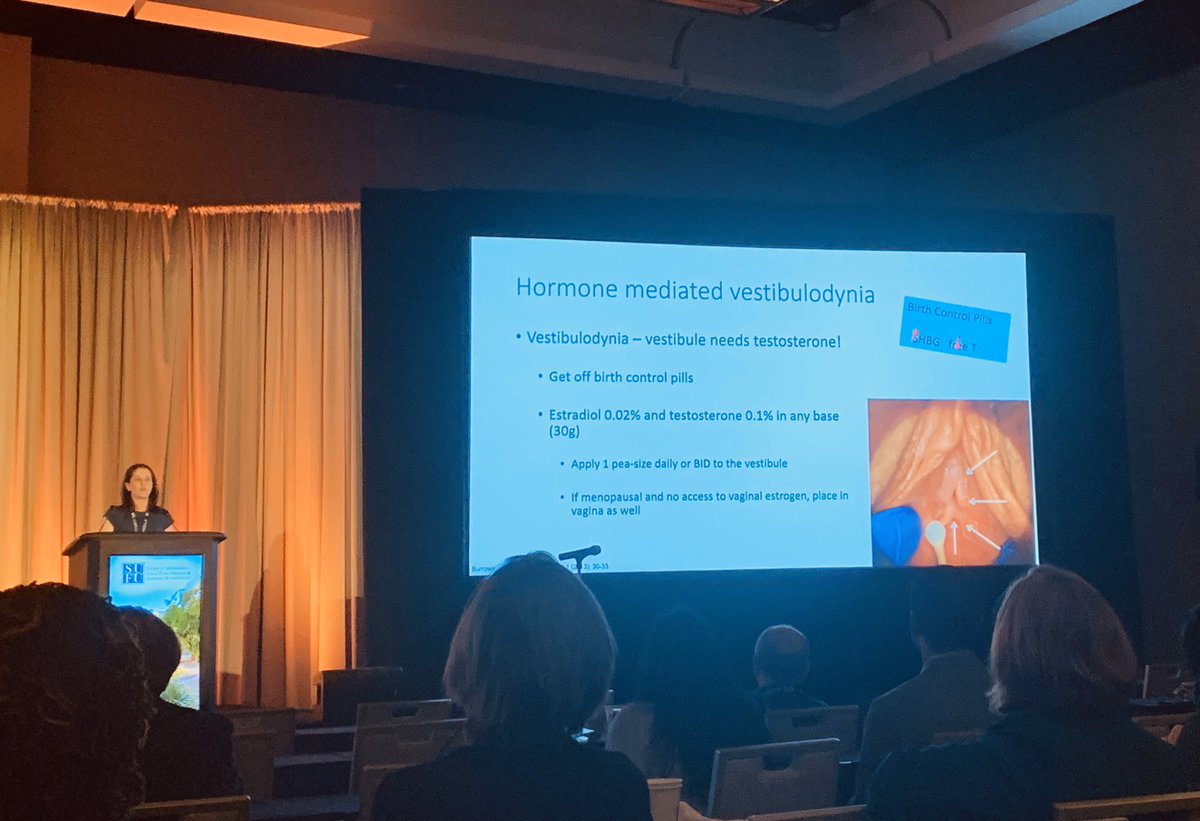 Most exciting lecture this #SUFU2020! Rally call for urologists to take the lead in female sexual health! @rachelsrubin1 We❤️you