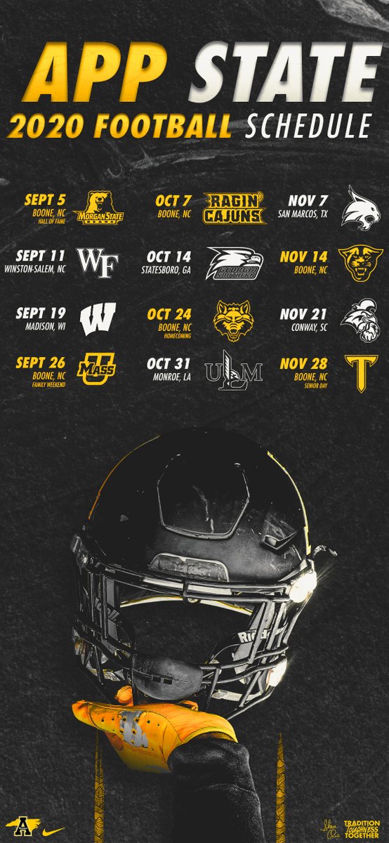 View 26 App State Football Schedule beginclassimage