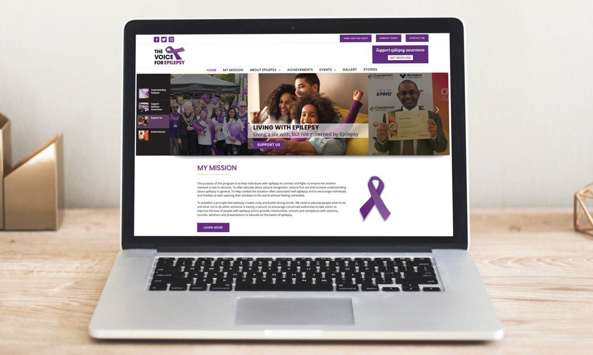 maginwebdesign's tweet photo. It’s been 3 years since we created the charity fundraising website, The Voice for Epilepsy. We'd like to ask for everyone’s support for the Purple Day 2020 campaign. 
Visit their website for more info!
#purpleday2020 #charity #fundraising #webdesign
https://t.co/v5apISwCUf https://t.co/oyf1tt0ja4