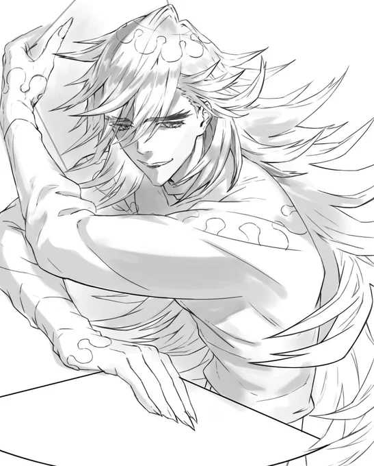 童磨さんかっこいいよなー…………うぅ… 