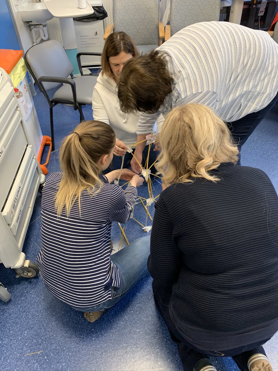 trcpatkin's tweet photo. Excellent education and team building session with Tavistock Day Case unit, great fun, very competitive, Jenny’s team were the victors, really helps build a stronger team, sharing ideas, supporting each other. @DayTheatre https://t.co/Jo3KymvkCR