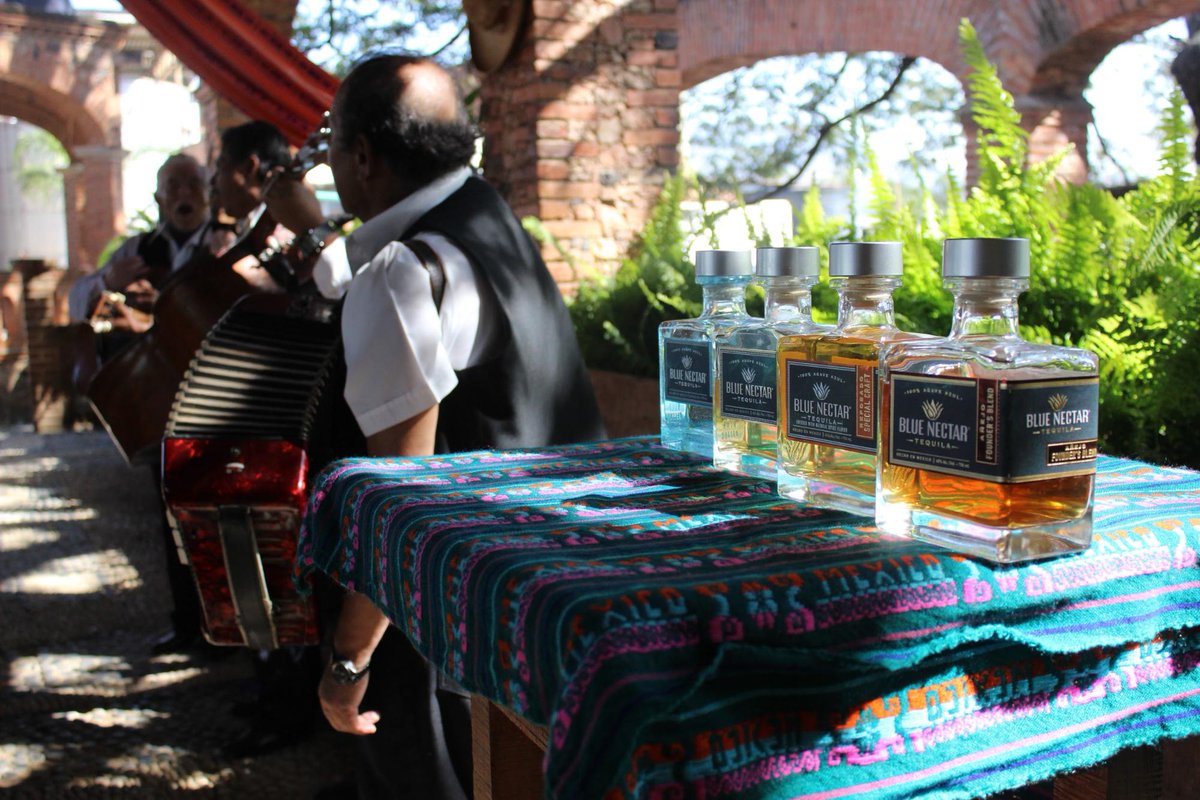 What better way to end the week than with Mariachis and Blue Nectar Tequila?