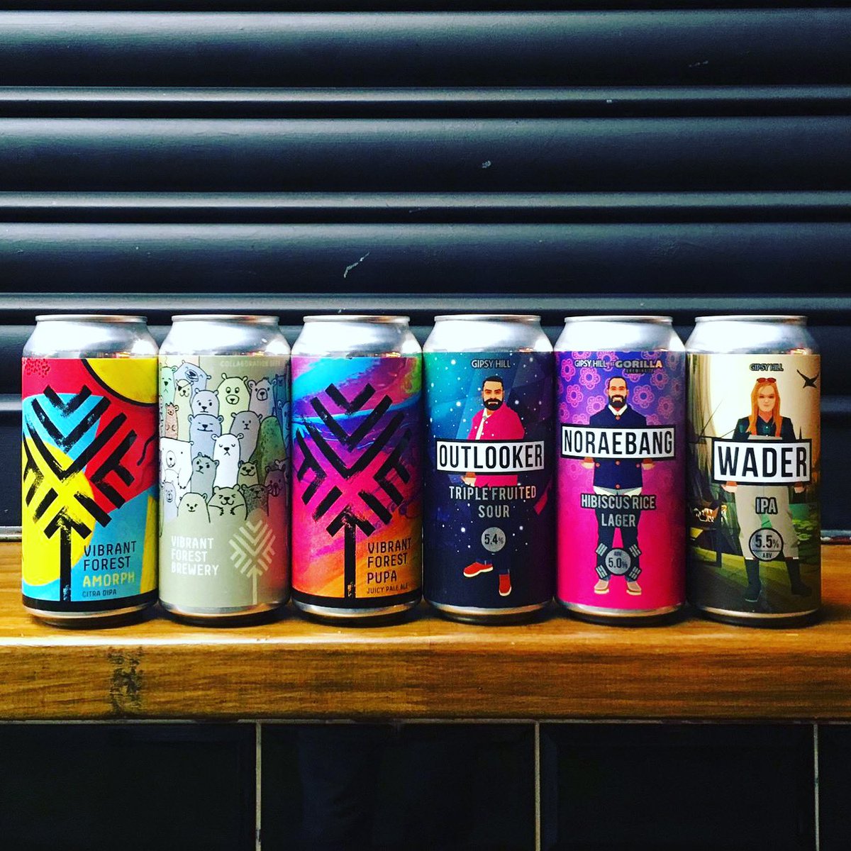 CraftTooting's tweet image. It’s Friday folks! NEW #BEER inc. the AWESOME #VibrantForest 🍺👌 ‘Amorph’ Citra #DIPA 🤤 #AffinityBrew Collab Gooseberry &amp;amp; Pear #Gose, FRESH ‘Pupa’ Juicy Pale PLUS NEW #GipsyHill Specials inc. an AWARD WINNING Triple Fruited #Sour + ‘Wader’ #NEIPA 🙃🍻 #Craft #Tooting #Craftbeer