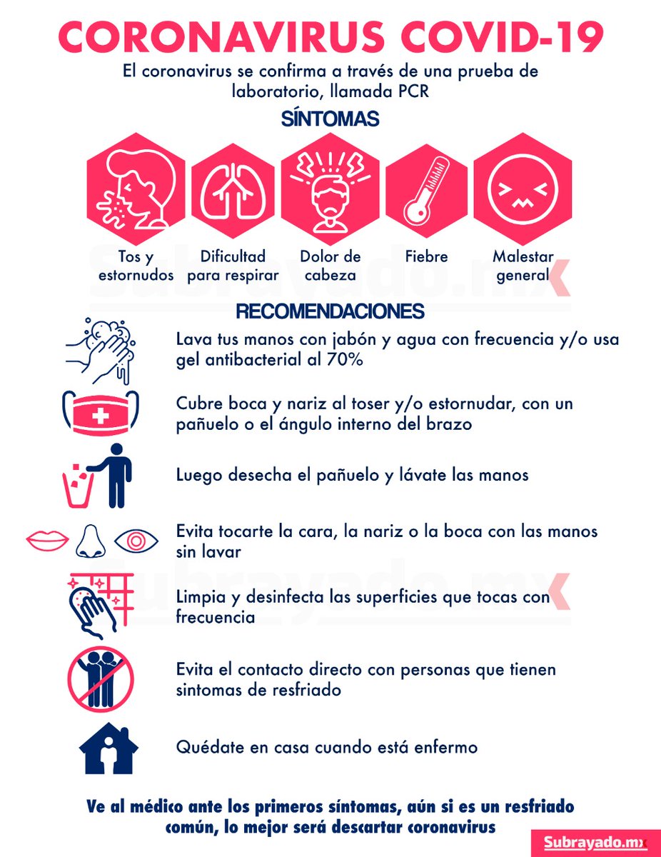 Correarules's tweet photo. #COVID19mx Estos son los síntomas. Si alguien piensa que tiene una gripa es necesario que vaya a un centro de salud. https://t.co/HFRNiidbXg