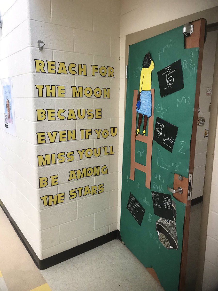 mrjackson020's tweet photo. Here’s another awesome inspirational Black History Door Decoration! https://t.co/s8OHLZlaZl