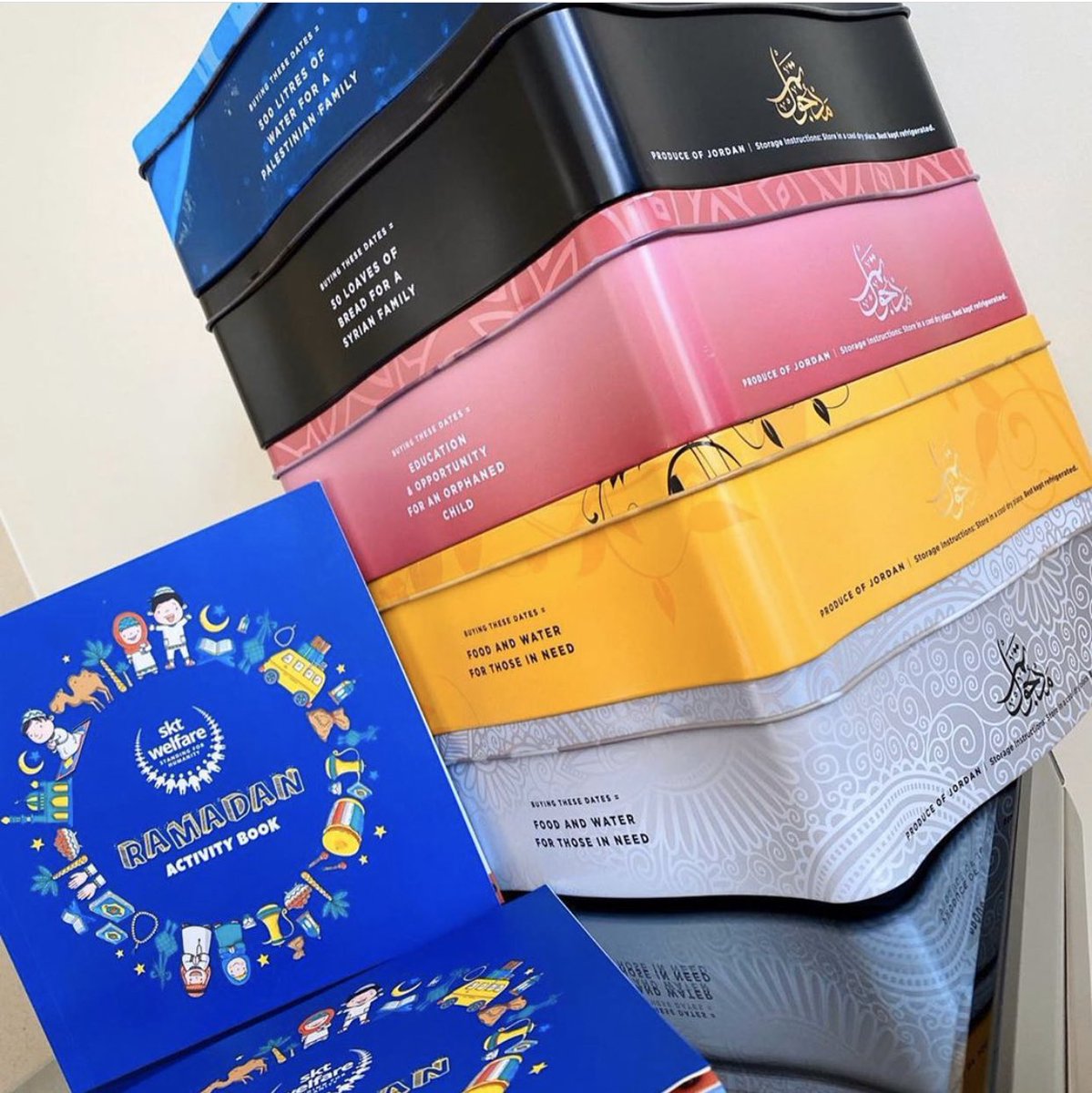 TheDatesProject's tweet photo. Our popular Ramadhan Activity Book is back.
An activity for everyday: Mazes, word searches, colouring and more.
We are delighted to announce that we will also sell the book separately this year.
#ThePerfectGift #TheDateProject https://t.co/mF2Bb0ytlo