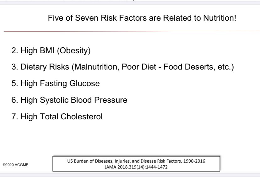 Import to teach our learners about these risk factors in relation to their patients but how are we addressing these concerns for our learners who struggle with these risk factors in their own life? #ACGME2020