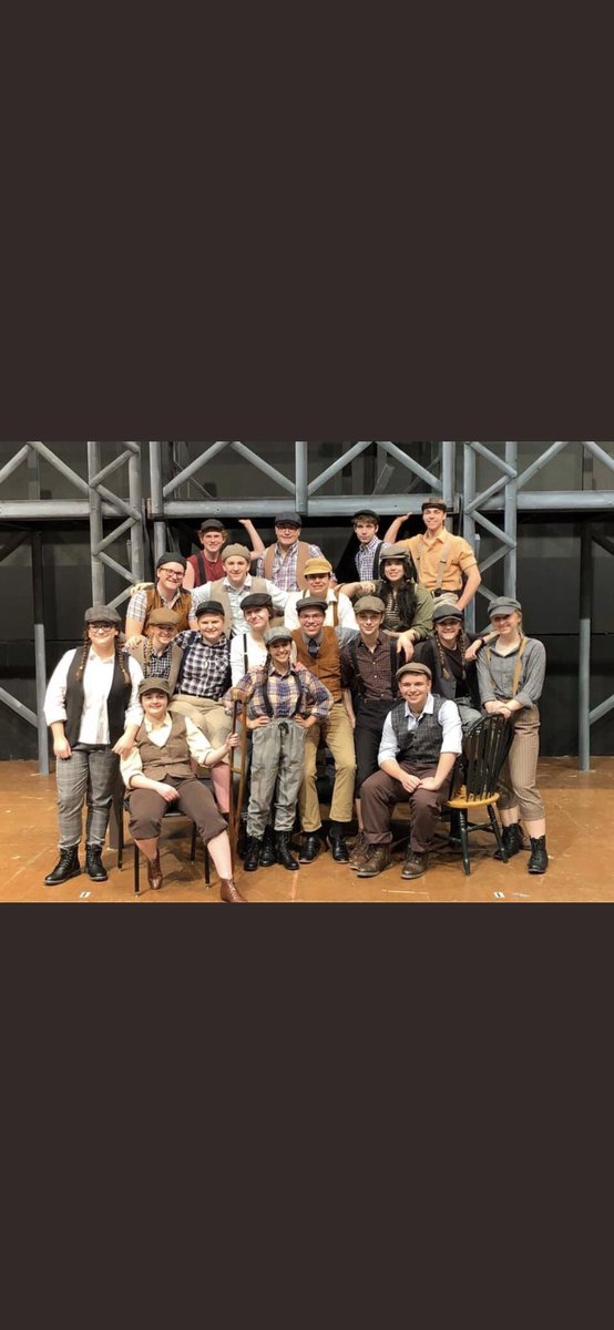 ECDRAMAC's tweet image. Newsies Production: Only 2 weeks left!!
Friday, March 13th-7:00p
Saturday, March 14th-7:00p
Sunday, March 15th, 3:00p

Tickets $10.00 for adults, $8.00 for students!