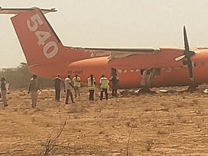 whthome's tweet photo. #Kenya’s #Fly540 involved in take off accident https://t.co/r4IOEoGcbu https://t.co/sbJYjJIydU