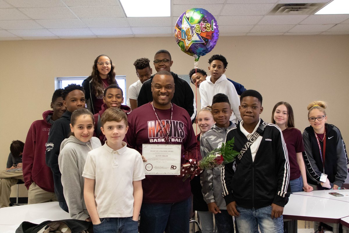 redoakisd's tweet photo. Congratulations to the #ROISD February Heart of a Teacher Award recipients! We appreciate all of our ROISD teachers and their service and dedication to their students! #4Talons https://t.co/cTLErNyHWl