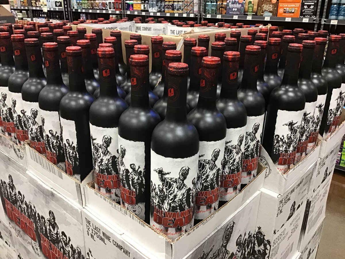 CffmBeech's tweet photo. Look what just rolled in the back door!
#thewalkingdead #wine #closeout #winedeals #shoplocal https://t.co/ZF9YZMso0S