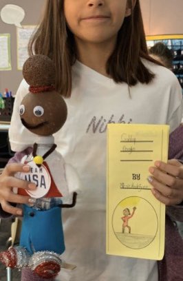 After choosing an influential person and creating a biography brochure and a water bottle person, I wanted to let you know <a href="/gabrielledoug/">Gabby Douglas</a> that you make a difference and have empowered this young lady in my class! <a href="/AultElem/">Ault Elementary</a>