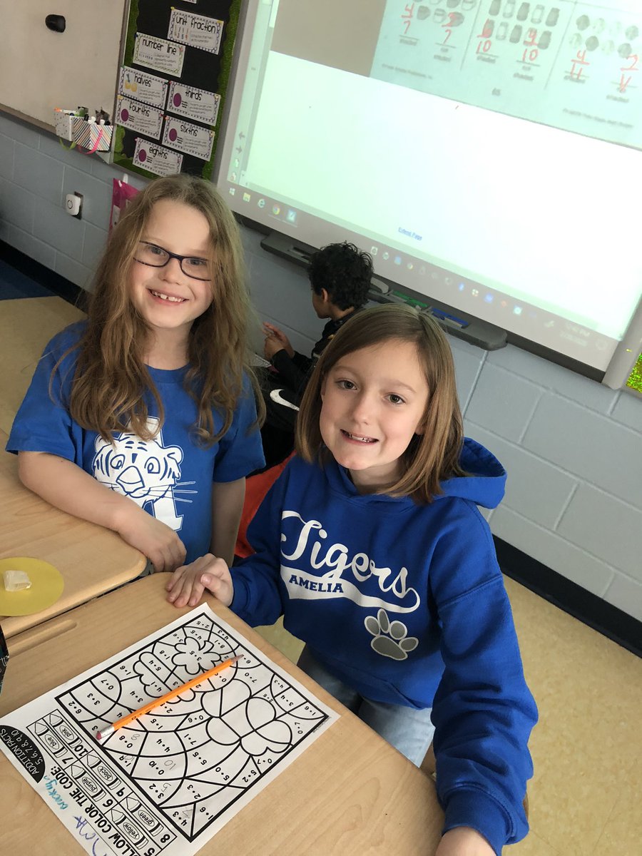 Working with our buddies today!@marcotte_tammy @ameliatigers #LoveWC
