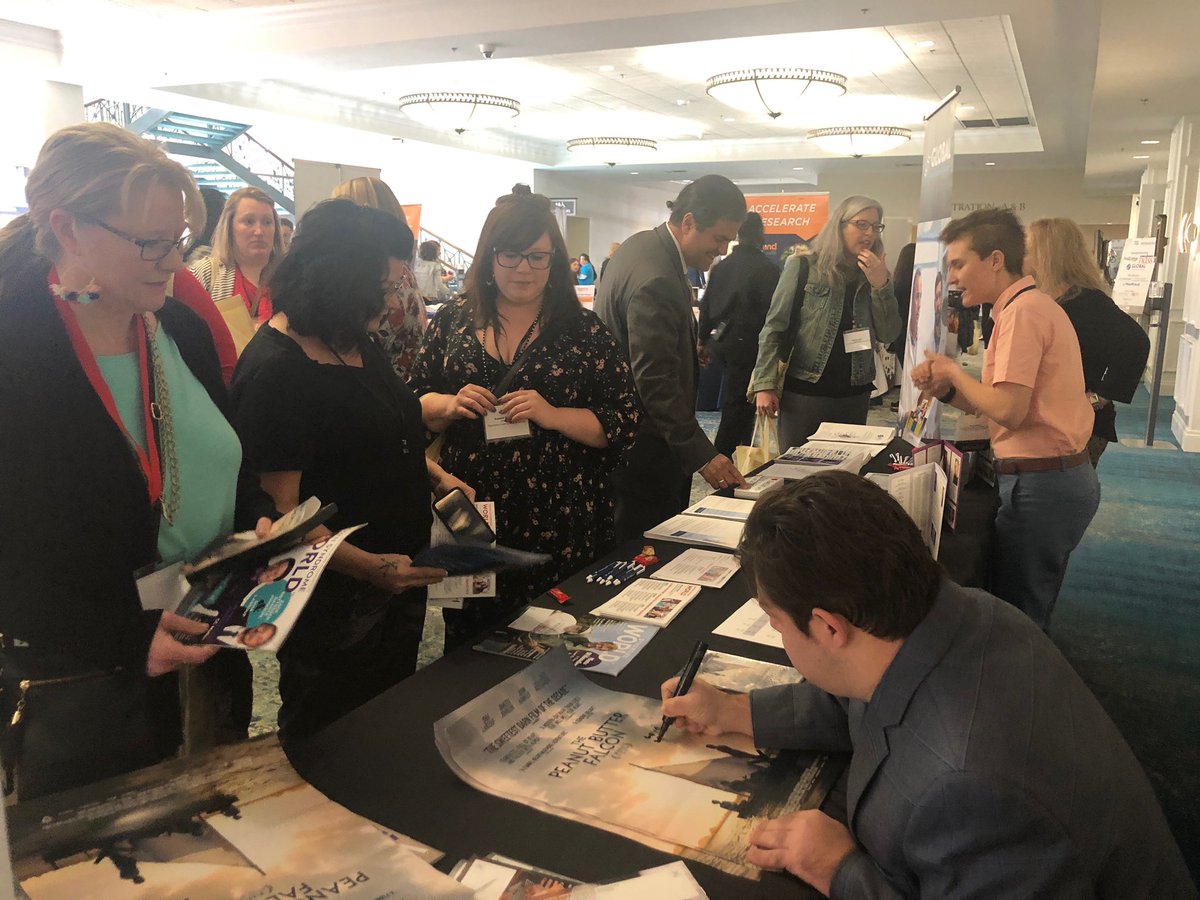 GDSFoundation's tweet photo. Zack Gottsagen, Global’s Q-Award winner and star of #ThePeanutButterFalcon, is the talk of #DSAIA2020! If you’re at the conference, be sure to stop by the Global booth to grab an autograph and photo! #HelpingCreateMagic https://t.co/qrhEjNymeF
