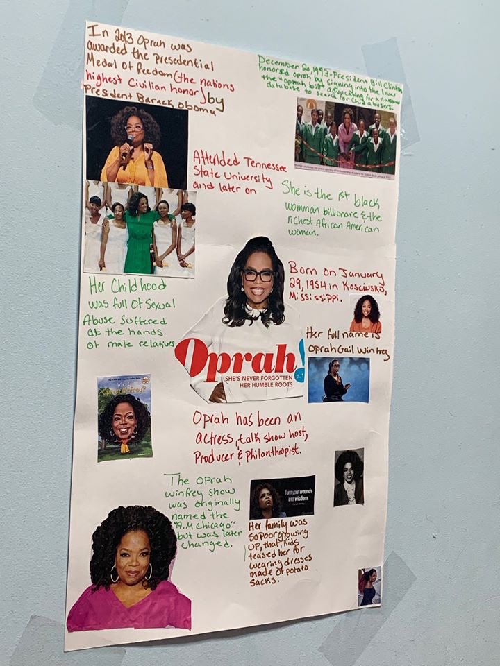 cpinnavaia's tweet image. As we conclude #blackhistorymonth , we thank the Multicultural Club for adorning the halls with homemade posters of noteworthy African American figures and presenting their biographies as part of our morning prayer each day. #BoldLearning #UncommonLeaders #sepfamily