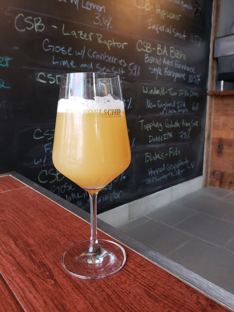 New beer on tap! Two If By Citra from <a href="/windmillbrewing/">Windmill Brewing</a> 

A 6% juicy New England style IPA with Citra hops.