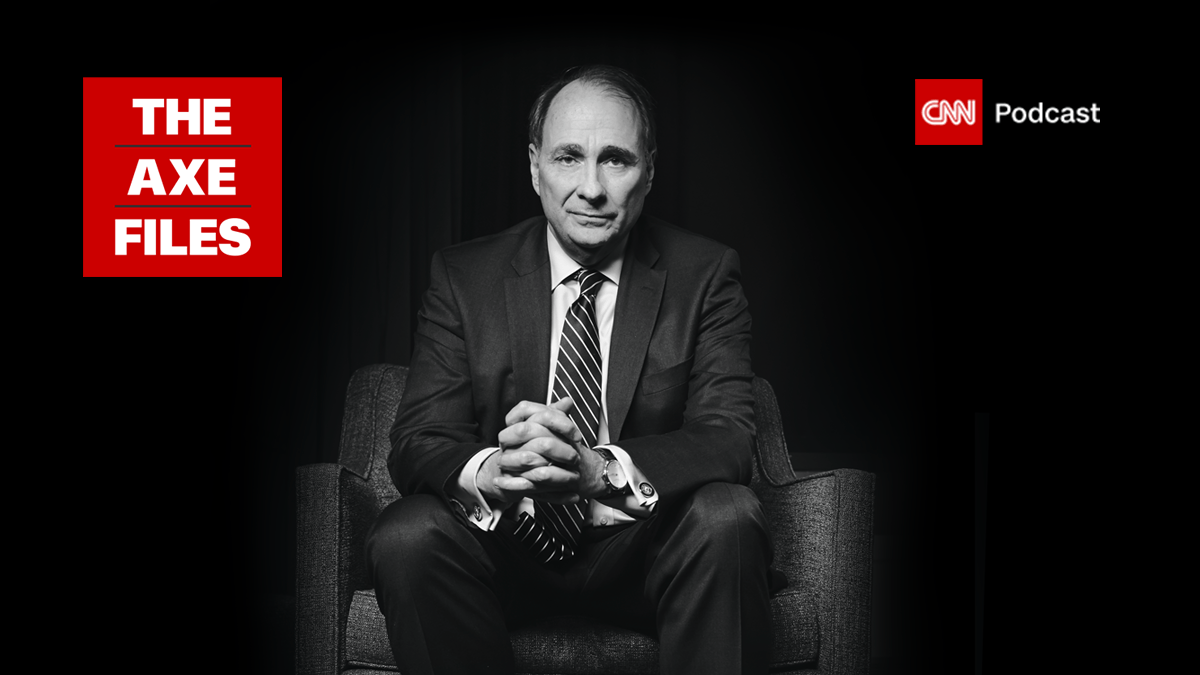 CNN's tweet photo. Meet the most interesting players in politics, entertainment, and the news on the #AxeFile podcast, hosted by @DavidAxelrod. Subscribe and listen now! https://t.co/WDnOScoo3u https://t.co/OnnetzisYT