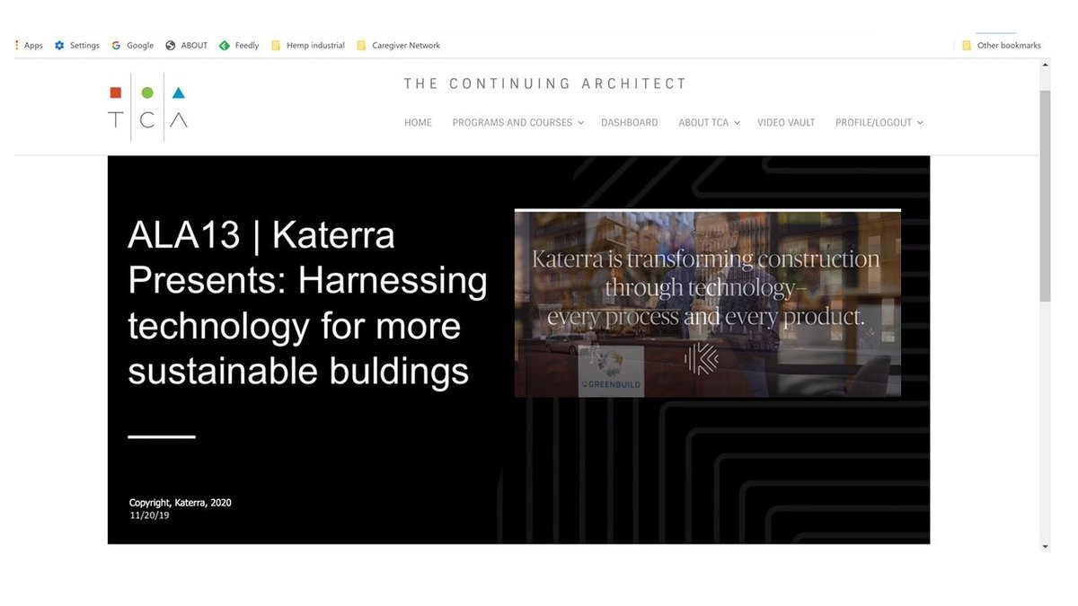 How #Greenbuild presentations can live on as on demand CEU content. bit.ly/388F9BJ