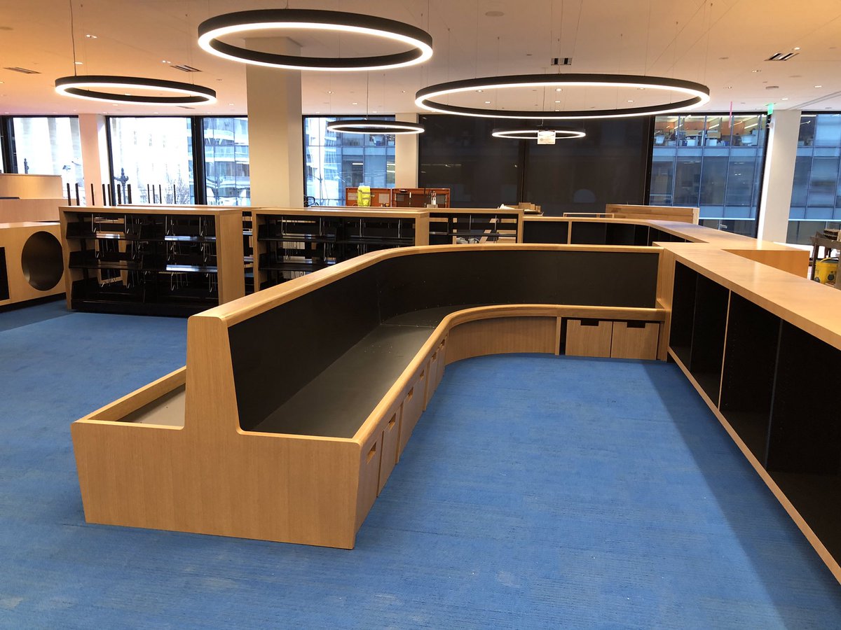 ChmnMendelson's tweet photo. It was great getting an early look at the Renovations of the @dcpl MLK Library including what will be the library slide! #mlkfuture https://t.co/MzpE9ziu3W