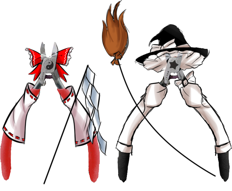 東方 I Don T Know What It Is For Is It A Marina Killer Redのイラスト