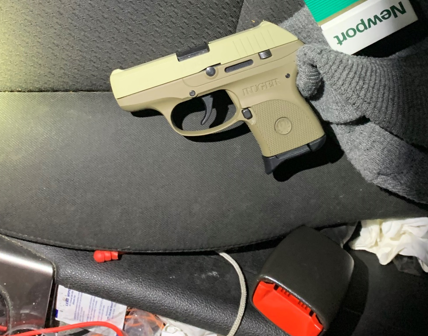LansingPolice's tweet photo. Lansing Police Department - this handgun was Located and recovered on a recent traffic stop. The driver was a 34 year old Lansing man. He was arrested and charged with carrying a concealed weapon. #keepingthecitysafe #goodpolicework #anothergunoffthestreet https://t.co/aMdlTui8Ut
