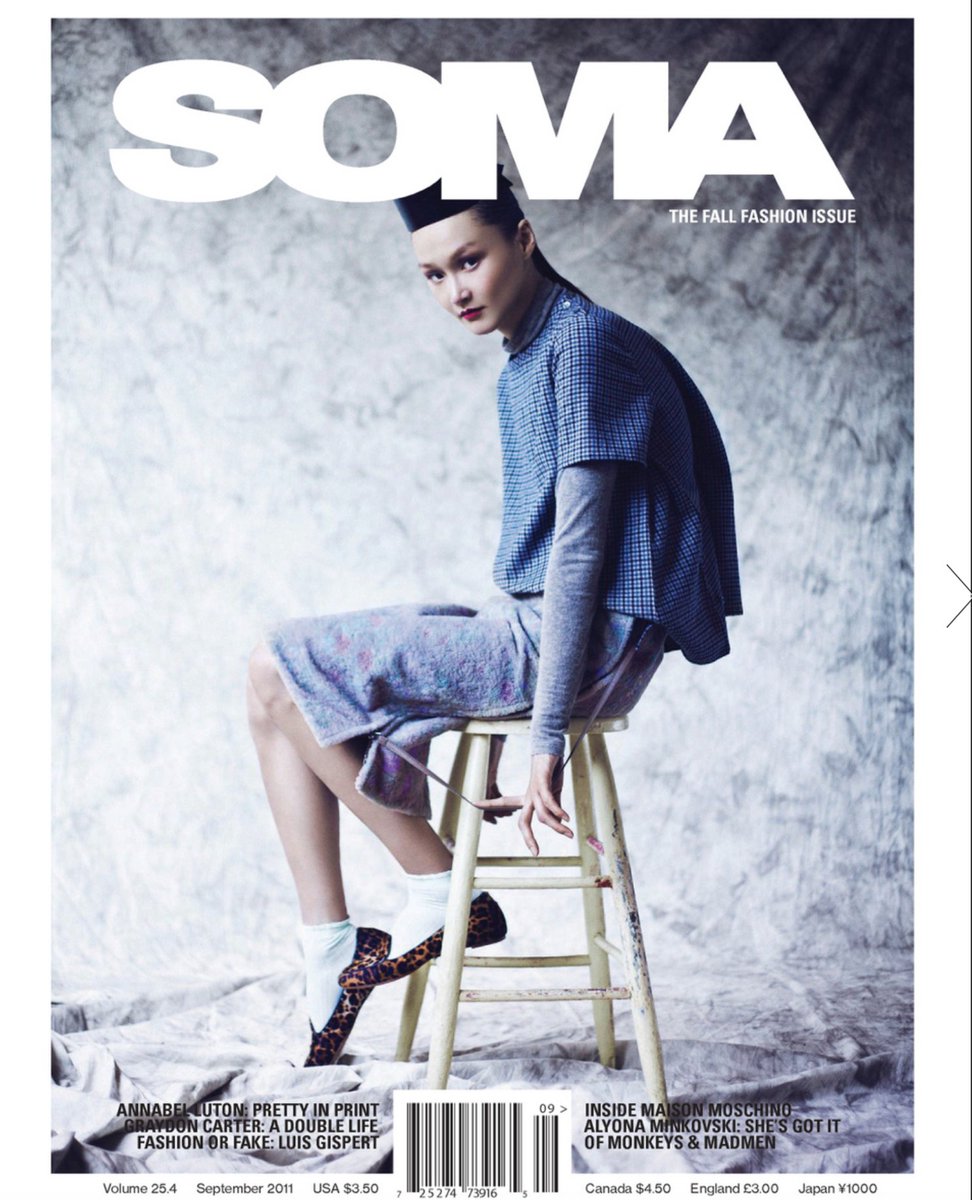 Bringing back this incredible cover from September 2011.
Photography by Billy Kidd.
Styling by Laia Garcia.

#somamagazine #somaarchives