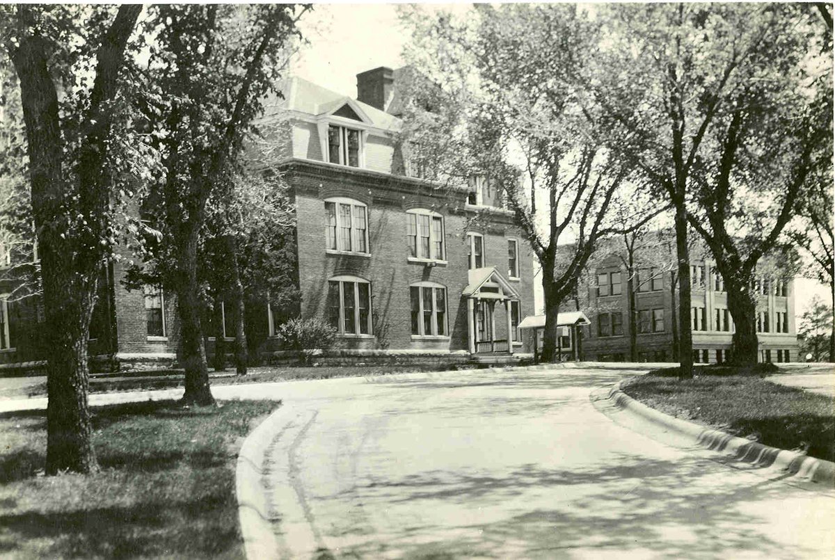 DoaneUniversity's tweet photo. Today marks the 51st anniversary of the devastating fire that burned down Doane's Merrill Hall. Today Merrill Hall’s memory and her image continue to serve as a symbol of Doane University. #DoaneU https://t.co/VmCnvADW4J