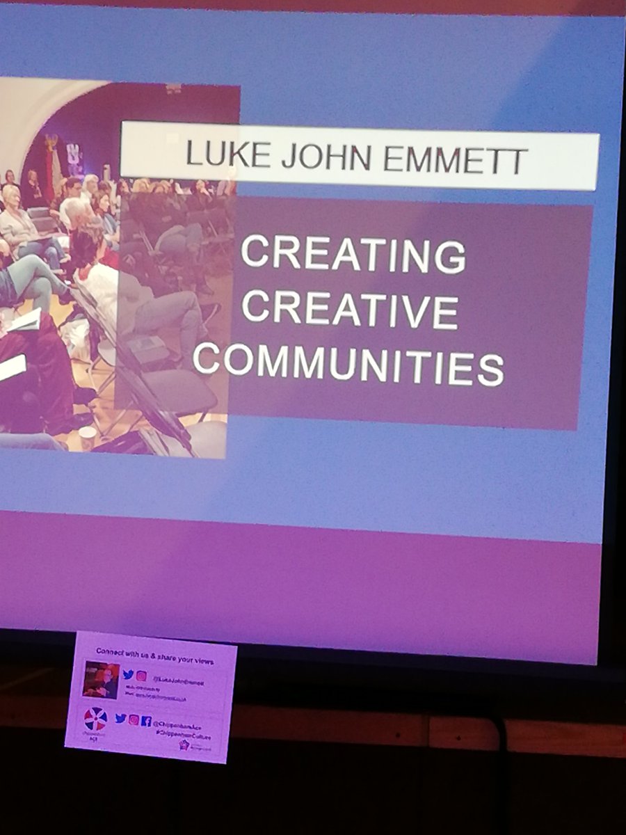 Chippenham Culture cafe #chippenhamfringefeb
#creativeculturecommunities
#culturecafe